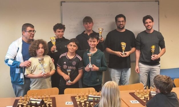 Premiats del torneig del 25è aniversari del Centre Cívic Pla de Palau
