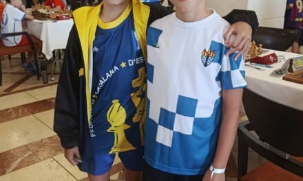 Martí Horta i Max Gernjak tanquen el Campionat d’Espanya Sub10