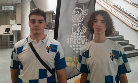 Leo Valle acaba sisè al València Cuna del Ajedrez amb 6,5 punts
