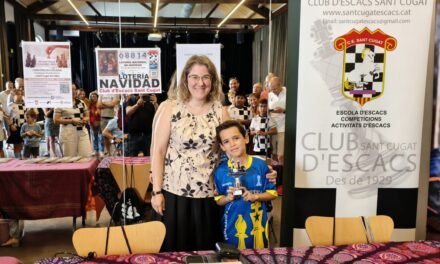 Adam Valero guanya l’Open Fundació Vicente Ferrer amb 8 punts de 9